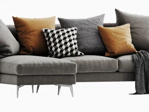 boconcept fargo chaise lounge 3D Model