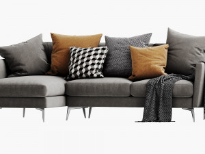 boconcept fargo chaise lounge 3D Model