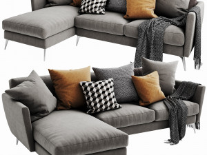 boconcept fargo chaise lounge 3D Model