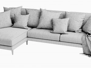 boconcept fargo 2 chaise lounge 3D Model