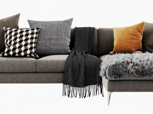 boconcept osaka 6 chaise lounge Modelo 3D