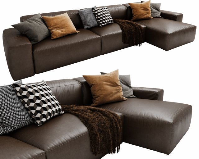 jesse daniel chaise lounge Modelo 3D .c4d .max .obj .3ds .fbx .stl .blend
