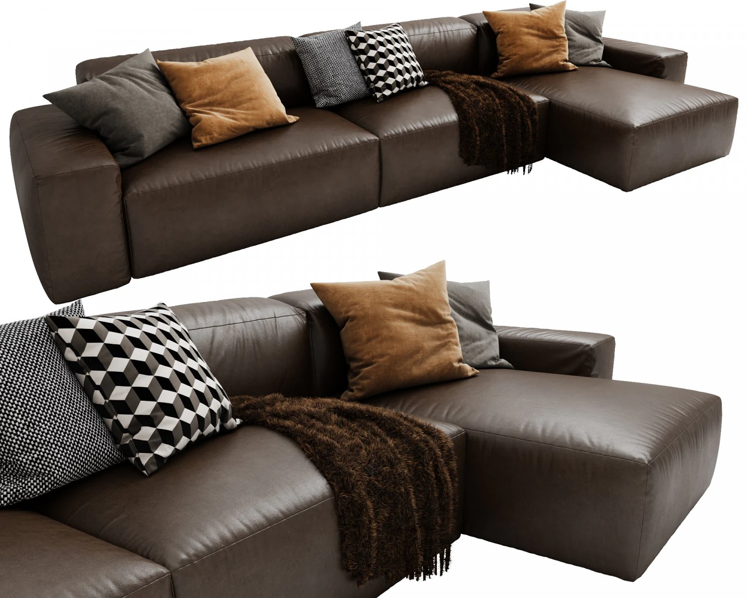 jesse daniel chaise lounge 3D Model .c4d .max .obj .3ds .fbx .stl .blend 