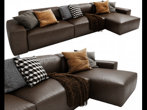 jesse daniel chaise lounge 3D Model