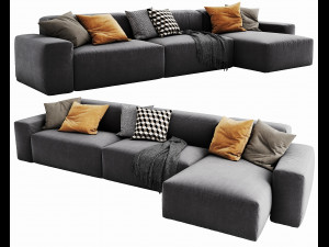 jesse daniel chaise lounge 3Dモデル