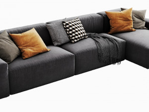 jesse daniel chaise lounge Modelo 3D