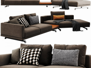 molteni c octave sectional 3D Model