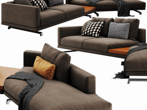 molteni c octave sectional 3D Model