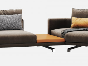 molteni c octave sectional 3D Model