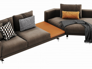 molteni c octave sectional 3D Model