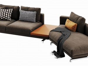 molteni c octave sectional 3D Model