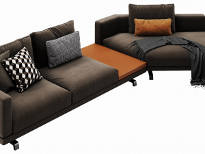 molteni c octave sectional 3D Model