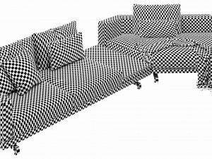molteni c octave sectional 3D Model