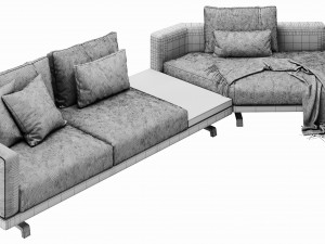 molteni c octave sectional 3D Model
