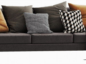 boconcept osaka 3 seater 3D Модель