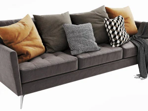boconcept osaka 3 seater 3D Model
