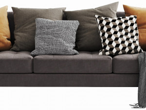 boconcept osaka 3 seater 3D Модель