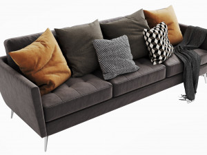 boconcept osaka 3 seater 3D Модель