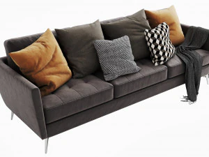boconcept osaka 3 seater 3D Model