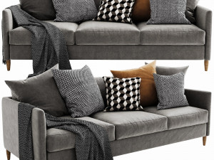 boconcept indivi 3 seater Model 3D
