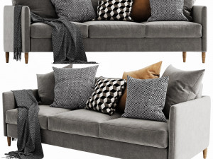 boconcept indivi 3 seater Model 3D