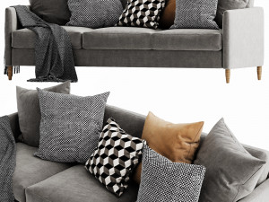 boconcept indivi 3 seater Model 3D