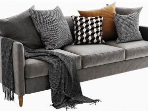 boconcept indivi 3 seater Model 3D