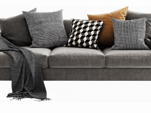 boconcept indivi 3 seater Model 3D