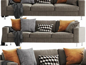 boconcept indivi 3 seater 3D Model