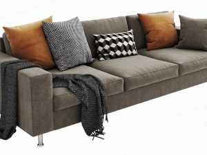 boconcept indivi 3 seater 3D Model