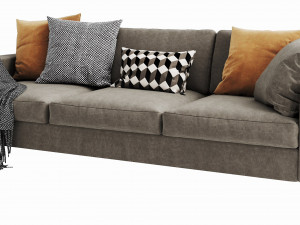boconcept indivi 3 seater 3D Model