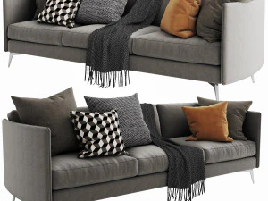 boconcept osaka 3 seater 3D Model