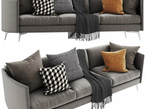 boconcept osaka 3 seater 3D Model