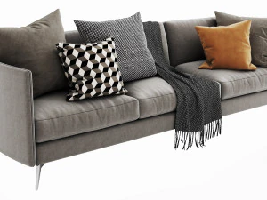 boconcept osaka 3 seater 3D Model