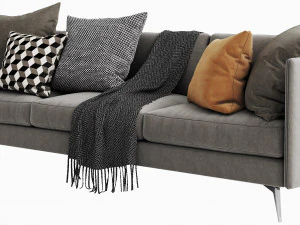 boconcept osaka 3 seater 3D Model