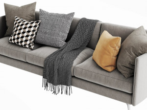 boconcept osaka 3 seater Modelo 3D