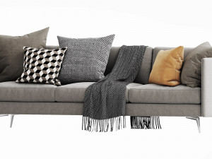 boconcept osaka 3 seater Modelo 3D