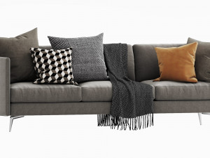 boconcept osaka 3 seater Modelo 3D