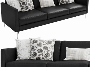 boconcept osaka 3 seater 3D Model