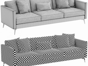 boconcept osaka 3 seater Modelo 3D
