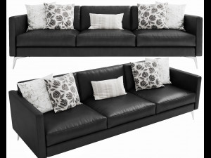 boconcept osaka 3 seater Modelo 3D