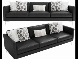 boconcept osaka 3 seater 3D Model