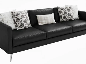 boconcept osaka 3 seater 3D Model