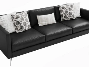 boconcept osaka 3 seater 3D Model