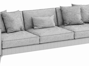 boconcept osaka 3 seater 3D Model