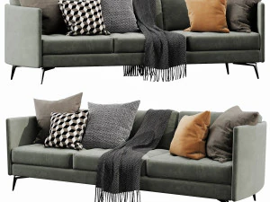 boconcept osaka 3 seater 3D Model