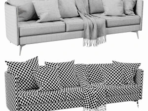 boconcept osaka 3 seater 3D Model