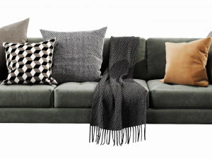 boconcept osaka 3 seater 3D Model