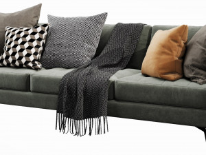 boconcept osaka 3 seater Model 3D