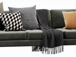 boconcept osaka 3 seater Model 3D